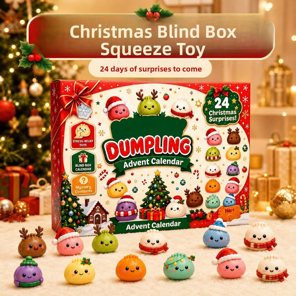 Christmas Squishy Blind Box- Cute Holiday Stress Relief Toy
