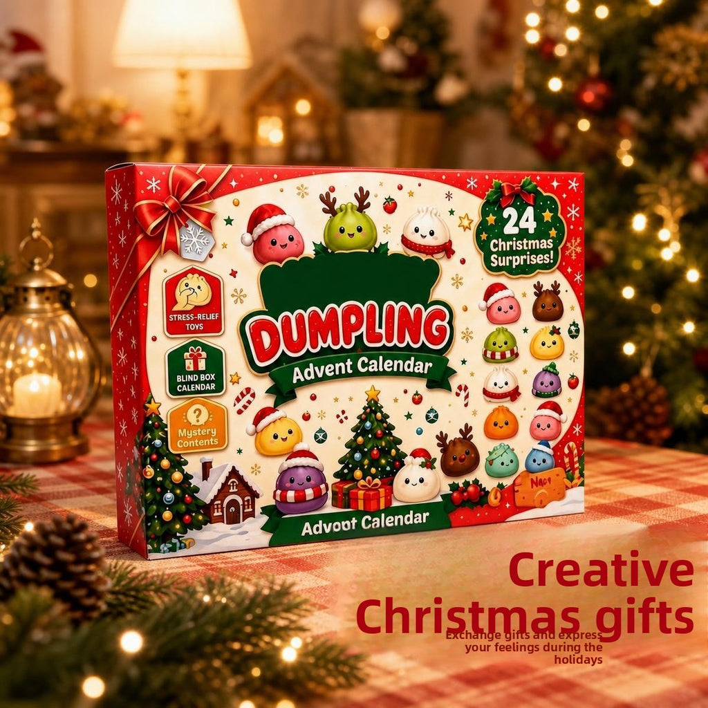 Christmas Squishy Blind Box- Cute Holiday Stress Relief Toy