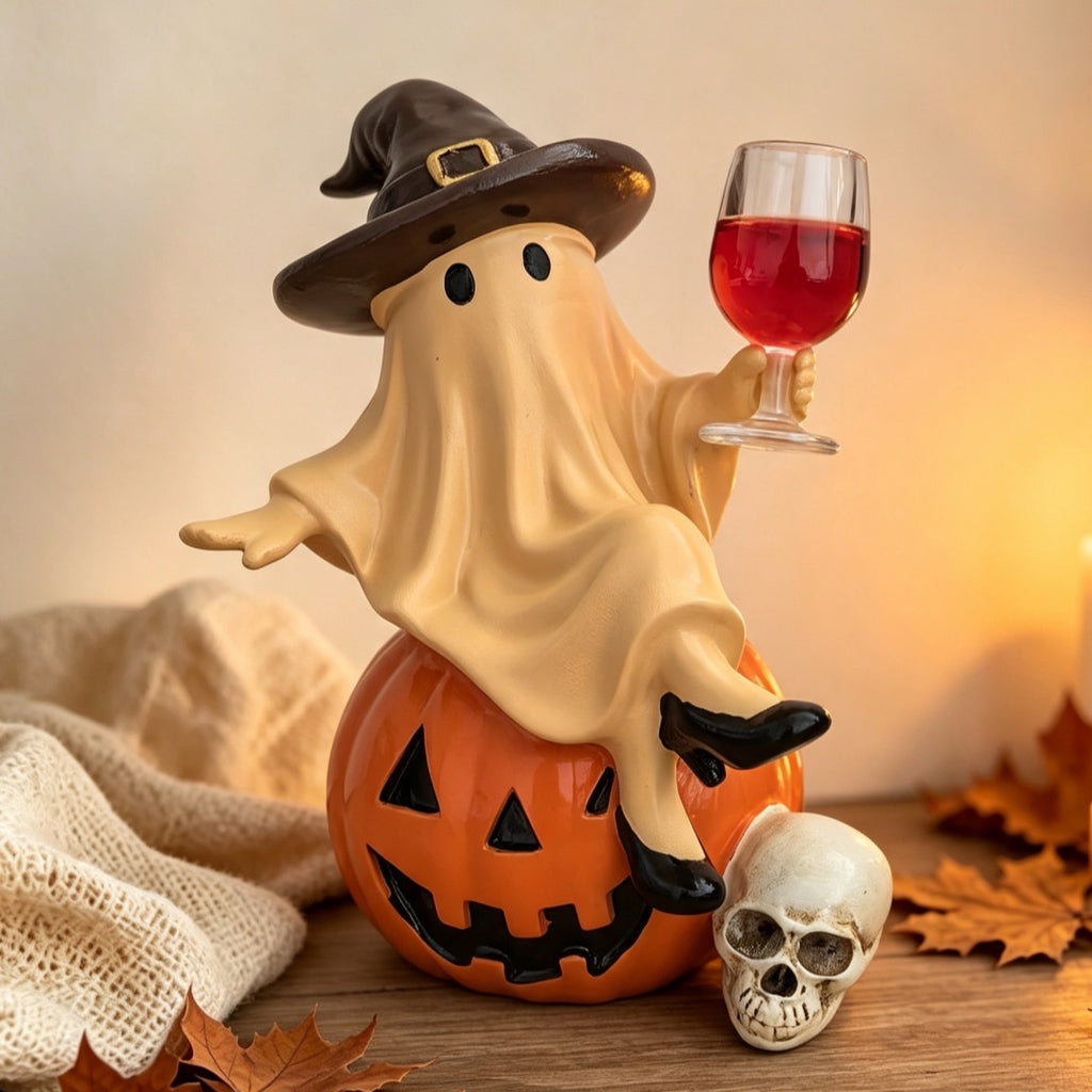 Halloween Ghost Pumpkin Decoration