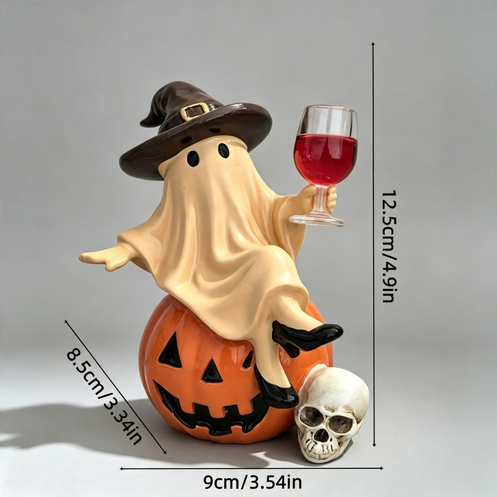 Halloween Ghost Pumpkin Decoration