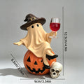 Halloween Ghost Pumpkin Decoration
