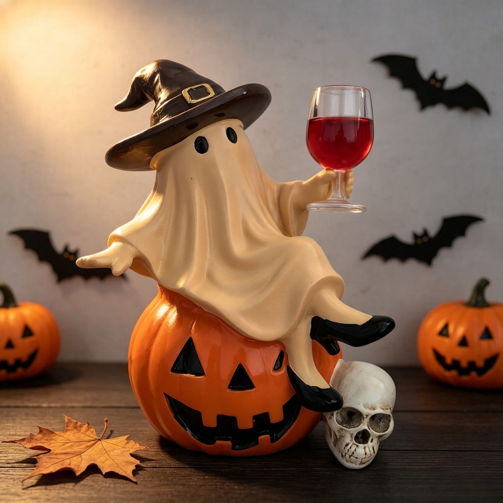 Halloween Ghost Pumpkin Decoration